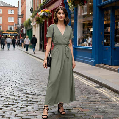 Trieste - Sage Green Modal, Bamboo and Tencel Woven Twill Fabric