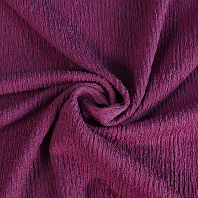 Aspen - Raspberry Bark Stretch Rib Fabric - 2.15m Remnant
