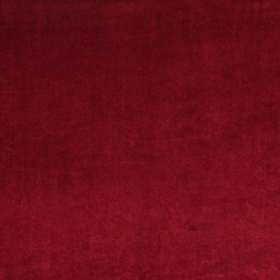 Carlotta Wine Red Stretch Panne Velvet Jersey Fabric from John Kaldor Main Image from Patternsandplains.com