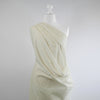 Carolina - Light Cream, Geometric Embroidered Cotton Woven Fabric Mannequin Wide Image from Patternsandplains.com