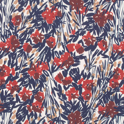 Challis Lawn - Multi Field Visions Viscose Fabric by Lady McElroy