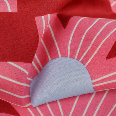 Cotton Voile - Bordeaux Sunny Days Woven Fabric by Nerida Hansen Feature Image from Patternsandplains.com