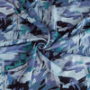 Florence - Blue Paint, Ponte de Roma Fabric Detail Swirl Image from Patternsandplains.com