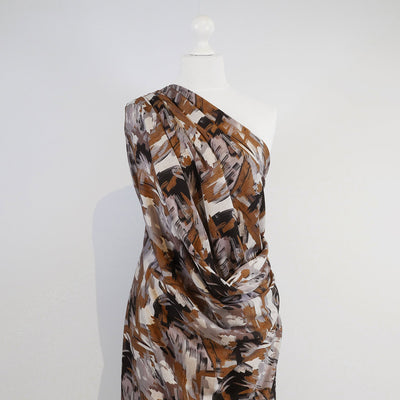 Florence - Caramel Paint, Ponte de Roma Fabric Mannequin Wide Image from Patternsandplains.com