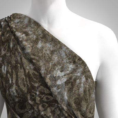 Kensington - Dark Gold Bellini Velour Jersey