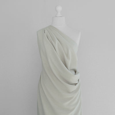 Liege - Light Sand Viscose Linen Silky Noil Woven Fabric