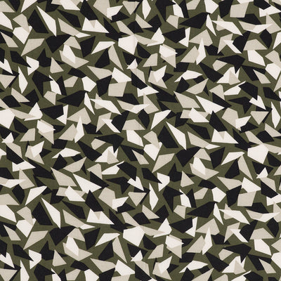 Linz - Olven Green Trapeze Viscose Woven Twill Fabric