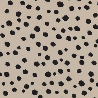Linz - Parchment Cream Spotty Viscose Woven Twill Fabric Main Image from Patternsandplains.com