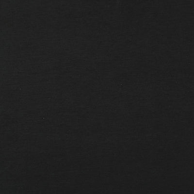 Milan - Black Viscose Rich Ponte de Roma Fabric Main Image from Patternsandplains.com