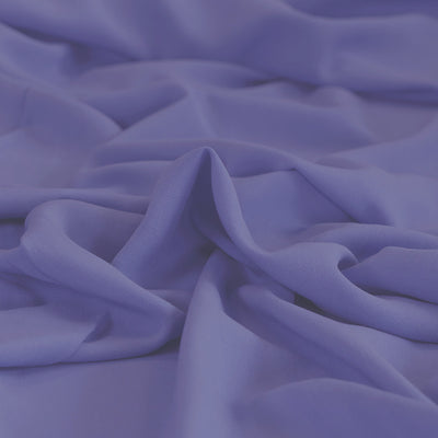 Mons - Bluebell Viscose Linen Woven Fabric Feature Image from Patternsandplains.com