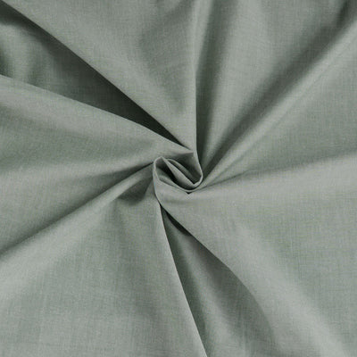 Rivage - Reseda Green Yarn Dyed Chambray Woven Fabric