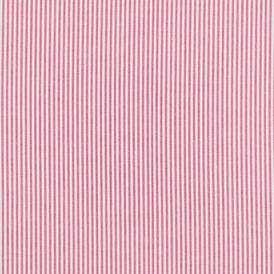 Rivage - Signal Red 3mm Stripe Yarn Dyed Chambray Woven Fabric