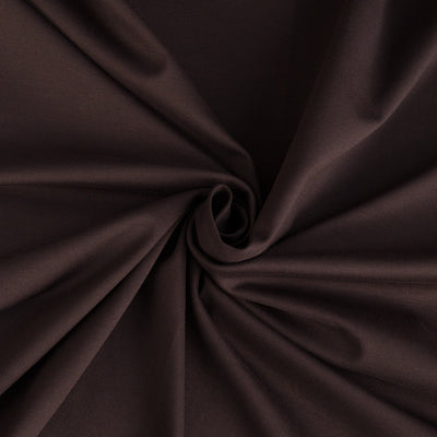 Rome - Brown Coffee, Viscose Rich Heavy Ponte de Roma Stretch Fabric