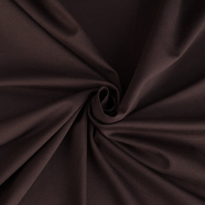 Rome - Brown Coffee, Viscose Rich Heavy Ponte de Roma Stretch Fabric - 2.00m Remnant