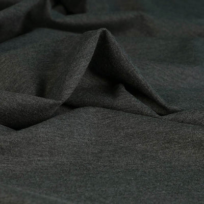 Rome - Grey Melange, Viscose Rich Heavy Ponte de Roma Stretch Fabric Feature Image from Patternsandplains.com