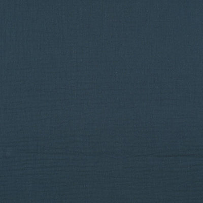 Seoni - Aviator Blue Cotton Double Gauze Woven Fabric Main Image from Patternsandplains.com