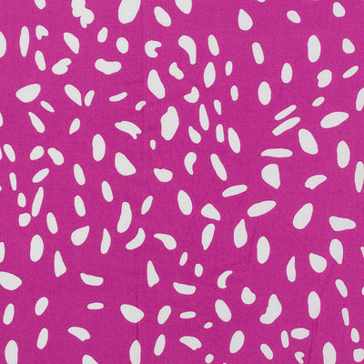 Sierra - Mulberry Shapes Viscose Poplin Woven Fabric