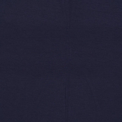 Turin - Navy Twill Viscose Rich Ponte de Roma Stretch Fabric
