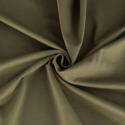 Turin - Pine Needle Green Twill Viscose Rich Ponte de Roma Stretch Fabric