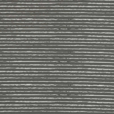 Arizona - Smoke Grey Sketch Stripe, Single Jersey Cotton Elastane Print Fabric Main Image from Patternsandplains.com