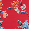 Madrid 5500 - Red Flower - Woven Crepe Fabric from John Kaldor Main Image from Patternsandplains.com