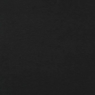 Milan - Black Viscose Rich Ponte de Roma Fabric Main Image from Patternsandplains.com