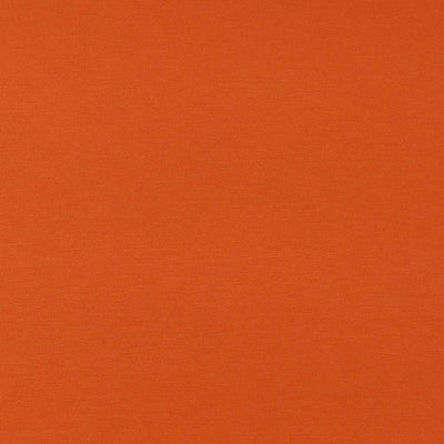 Milan - Pumpkin Orange Viscose Rich Ponte de Roma Fabric Main Image from Patternsandplains.com