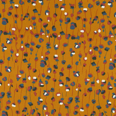 Monroe - Maize Yellow Seedlings Woven Crepe Fabric Main Image from Patternsandplains.com