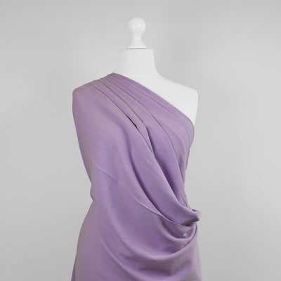 Spa - Heather, Viscose and Linen Woven Fabric Mannequin Wide Image from Patternsandplains.com