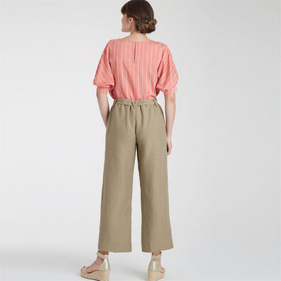 Vancouver - Coral Rails Jacquard Stripe Woven Fabric