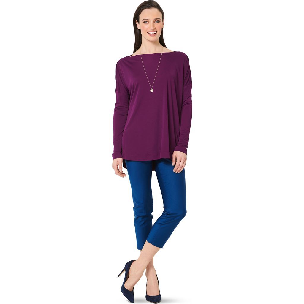 Burda Style Pattern B6280 Misses Tops with Length and Sleeve Options 6280 Image 2 From Patternsandplains.com