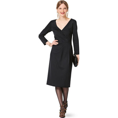 Burda Style Pattern B6287 Misses Dresses with Neckline and Length Options 6287 Image 2 From Patternsandplains.com