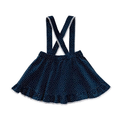 Burda Style Pattern B9307 Childrens Skirts Flared Pull On with Trim and Strap Options 9307 Image 7 From Patternsandplains.com