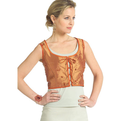 Butterick Pattern B4669 Misses Laced Corsets with Peplum Variations 4669 Image 2 From Patternsandplains.com