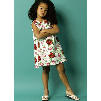 Butterick Pattern B5876 Toddlers Childrens Dress 5876 Image 2 From Patternsandplains.com