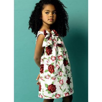 Butterick Pattern B5876 Toddlers Childrens Dress 5876 Image 3 From Patternsandplains.com