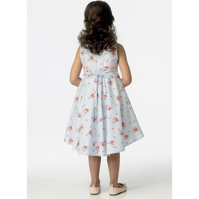 Butterick Pattern B6013 Childrens Girls Dress 6013 Image 4 From Patternsandplains.com
