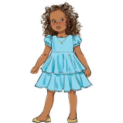 Butterick Pattern B6013 Childrens Girls Dress 6013 Image 5 From Patternsandplains.com