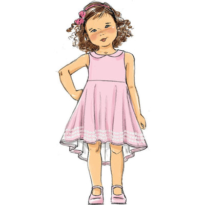 Butterick Pattern B6013 Childrens Girls Dress 6013 Image 7 From Patternsandplains.com