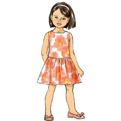 Butterick Pattern B6201 Childrens Girls Dress 6201 Image 6 From Patternsandplains.com