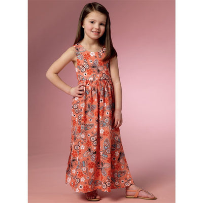 Butterick Pattern B6202 Childrens Girls Dress and Culottes 6202 Image 3 From Patternsandplains.com