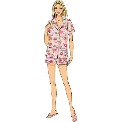 Butterick Pattern B6296 Misses Top Shorts and Pants 6296 Image 2 From Patternsandplains.com