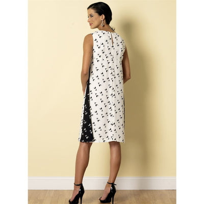 Butterick Pattern B6317 Misses Pullover V Neck Dresses 6317 Image 6 From Patternsandplains.com