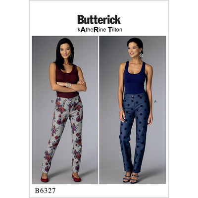 Butterick Pattern B6327 Misses Tapered Pants 6327 Image 1 From Patternsandplains.com
