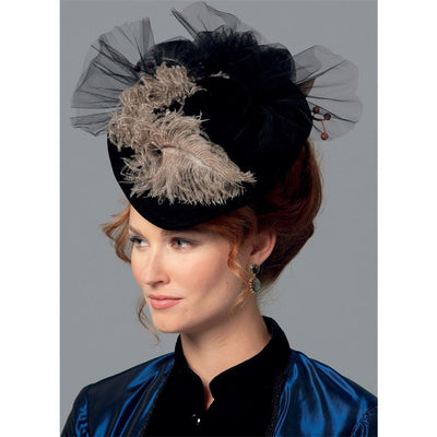 Butterick Pattern B6397 Misses Hats in Four Styles 6397 Image 2 From Patternsandplains.com