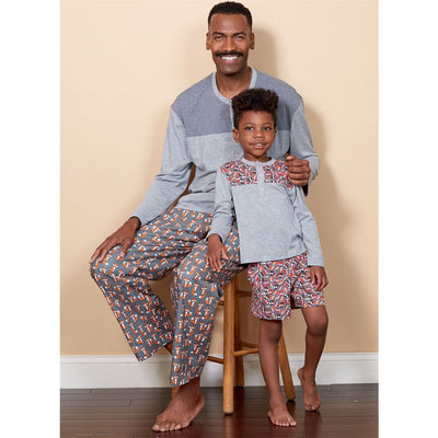 Butterick Pattern B6531 Misses Mens Childrens Boys Girls Top Tunic Shorts and Pants 6531 Image 4 From Patternsandplains.com
