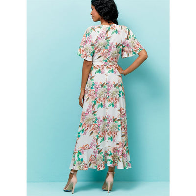 Butterick Pattern B6554 Misses Wrap Dresses 6554 Image 6 From Patternsandplains.com