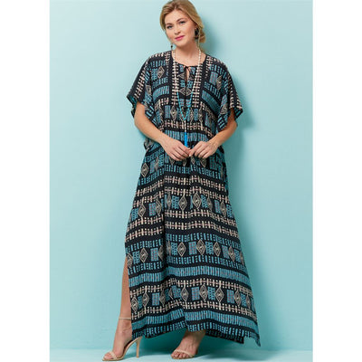 Butterick Pattern B6559 Misses Top Tunic and Caftan 6559 Image 2 From Patternsandplains.com