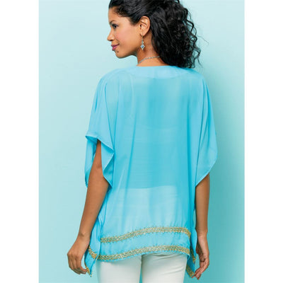 Butterick Pattern B6559 Misses Top Tunic and Caftan 6559 Image 8 From Patternsandplains.com