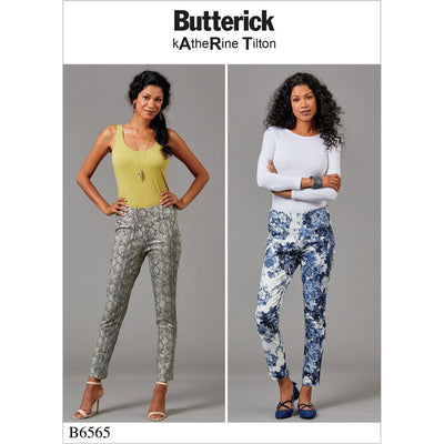 Butterick Pattern B6565 Misses Pants 6565 Image 1 From Patternsandplains.com
